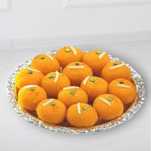 Lip Smacking Motichoor Laddu from Haldirams