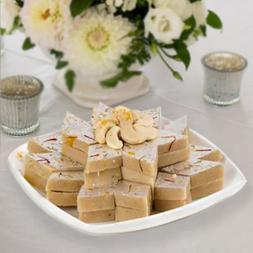 Mouth Watering Kaju Barfi