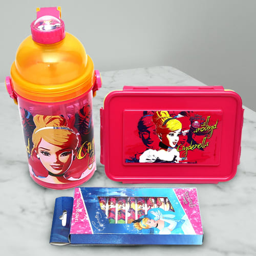 Lovely Back to School Cinderella Stationery Combo Set