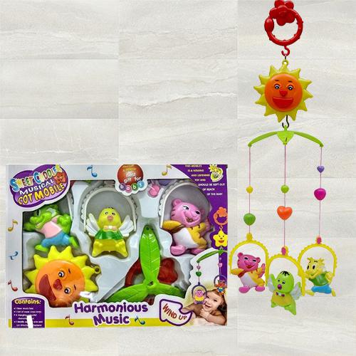 Wonderful Hanging Rattle Toys With Cartoons for Toddlers