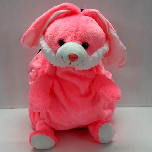 Classic Bunny Shaped Soft Toy School Bag for Kids