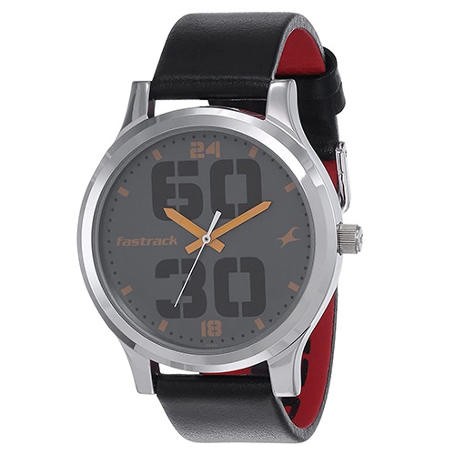 Rocking Fastrack Bold Analog Grey Dial Mens Watch