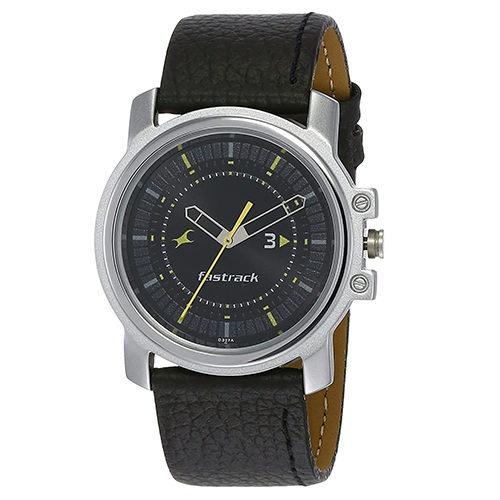 Superb Fastrack Economy Analog Black Dial Mens Watch