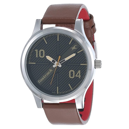 Stunning Fastrack Fundamentals Brown Dial Mens Analog Watch