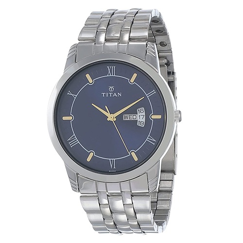 Charming Titan Karishma Analog Blue Dial Mens Watch